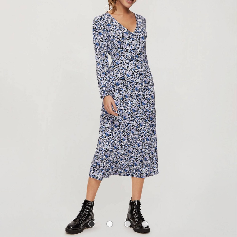 NWT Miss Selfridge midi dress in floral